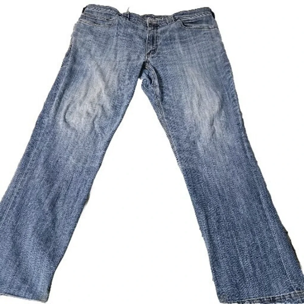 Duluth Ballroom Double Flex Jeans Mens 40x31 Slim Fit‎ Denim Blue